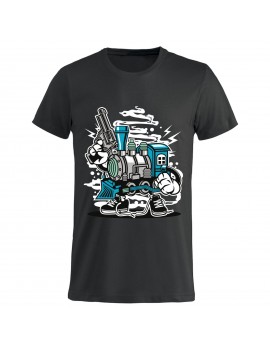 T-shirt Uomo donna bambino - Treno GR247 - cartoni...