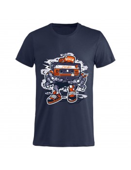 T-shirt Uomo donna bambino - Cassetta mostro GR253 -...