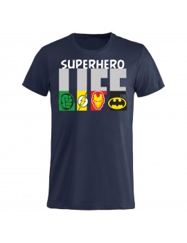T-shirt Uomo donna bambino - SuperHero Life Hulk Flash...