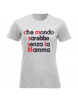 T-shirt Maglietta festa della Mamma - Mamma nutella GR25...
