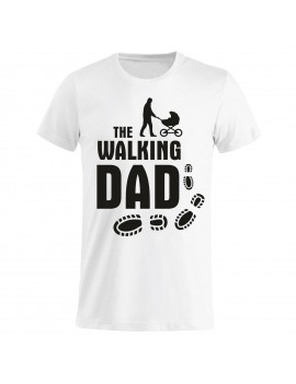 T-shirt Maglietta festa del Papà - The walking Dad GR84 -...