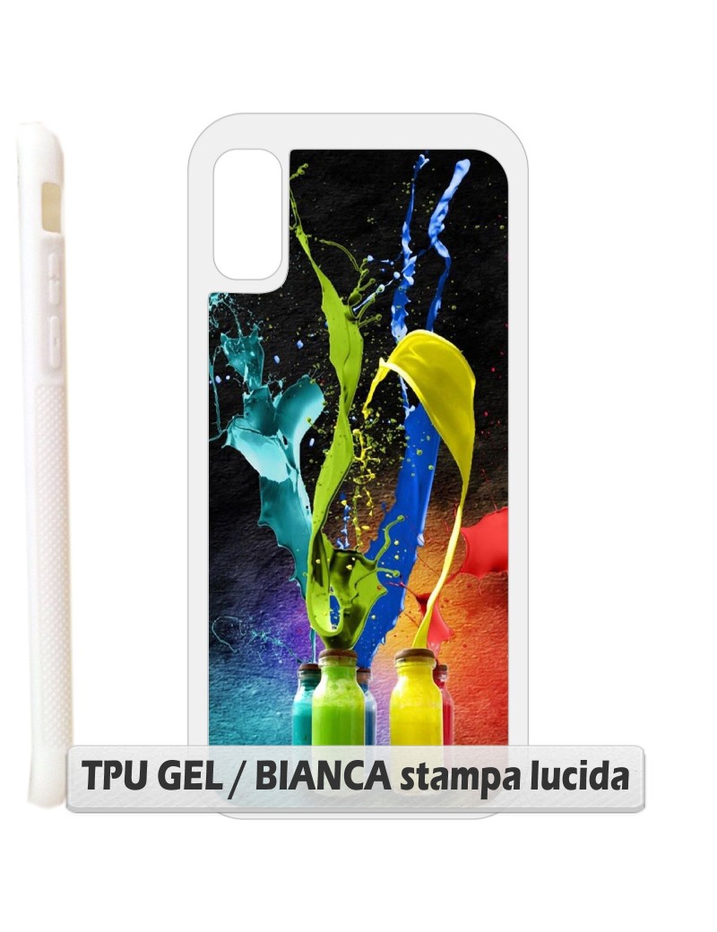 Cover per Apple iphone 5 TPU GEL / BIANCA sb