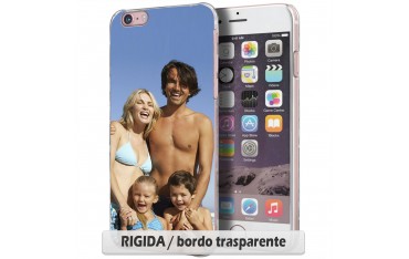 Cover per HTC Desire 320 - RIGIDA / bordo trasparente